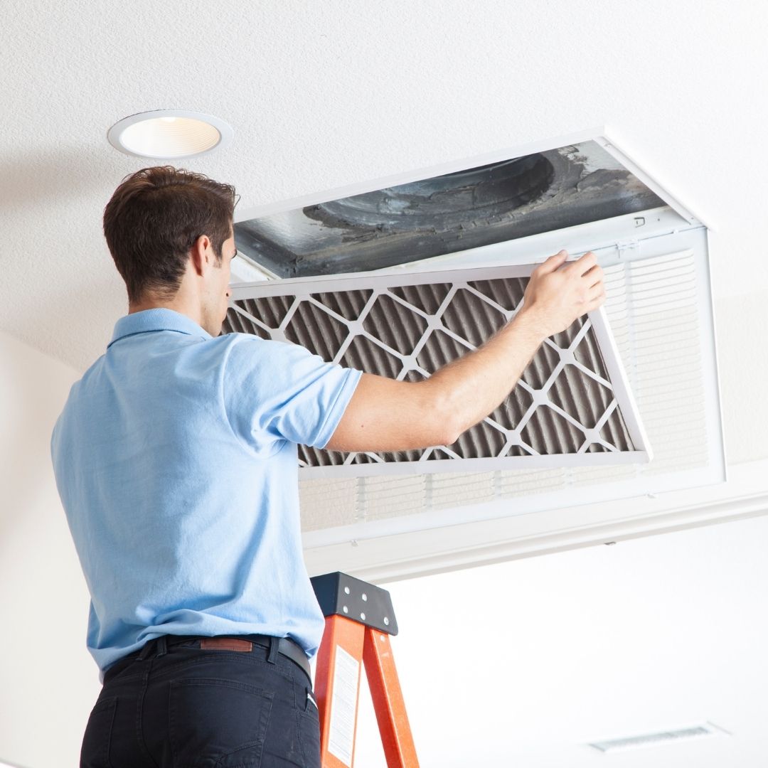 replacing ac air filter