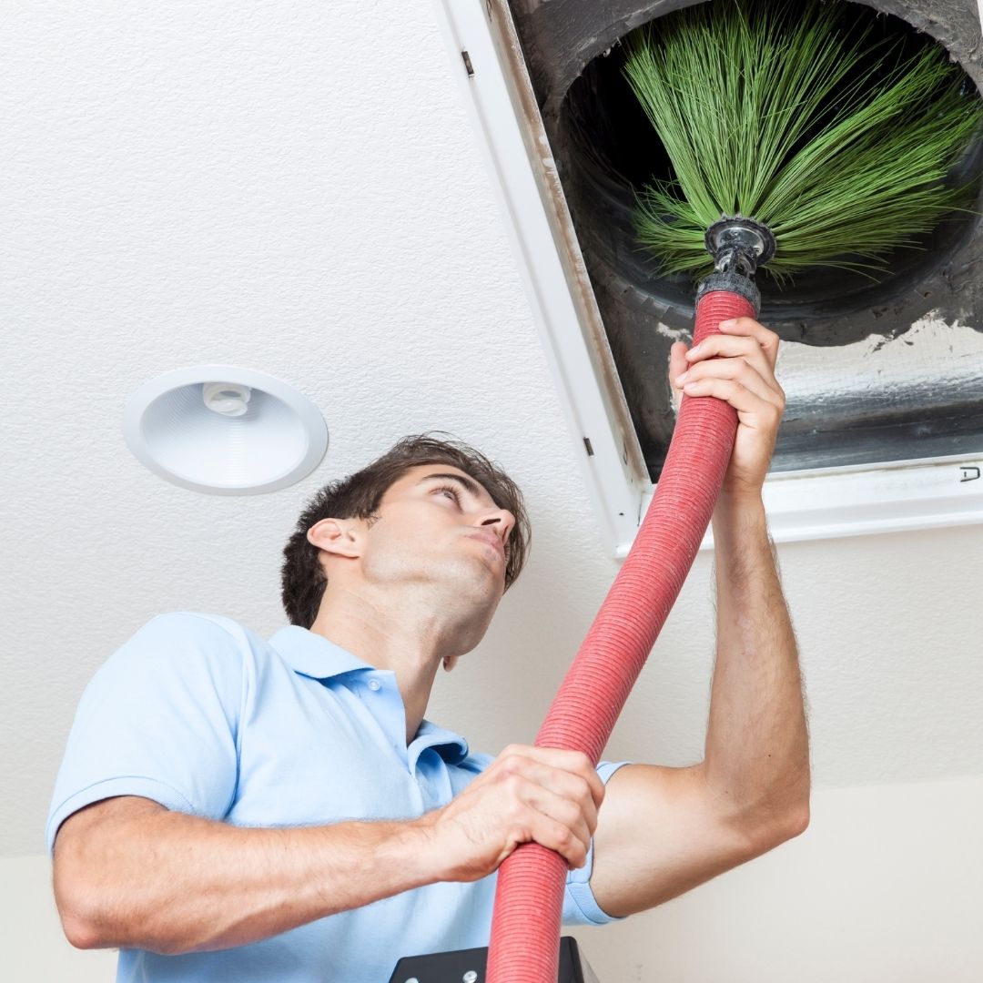 cleaning air ducts