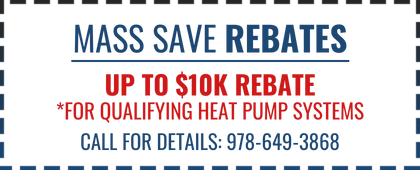 Heat pump system rebates